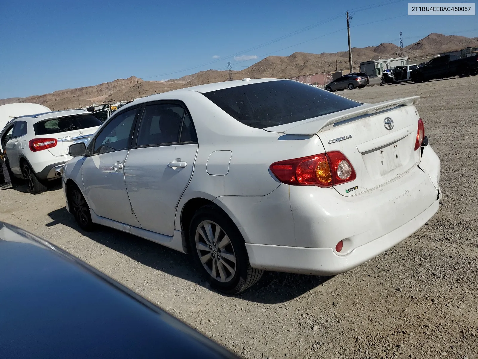 2010 Toyota Corolla Base VIN: 2T1BU4EE8AC450057 Lot: 66823734