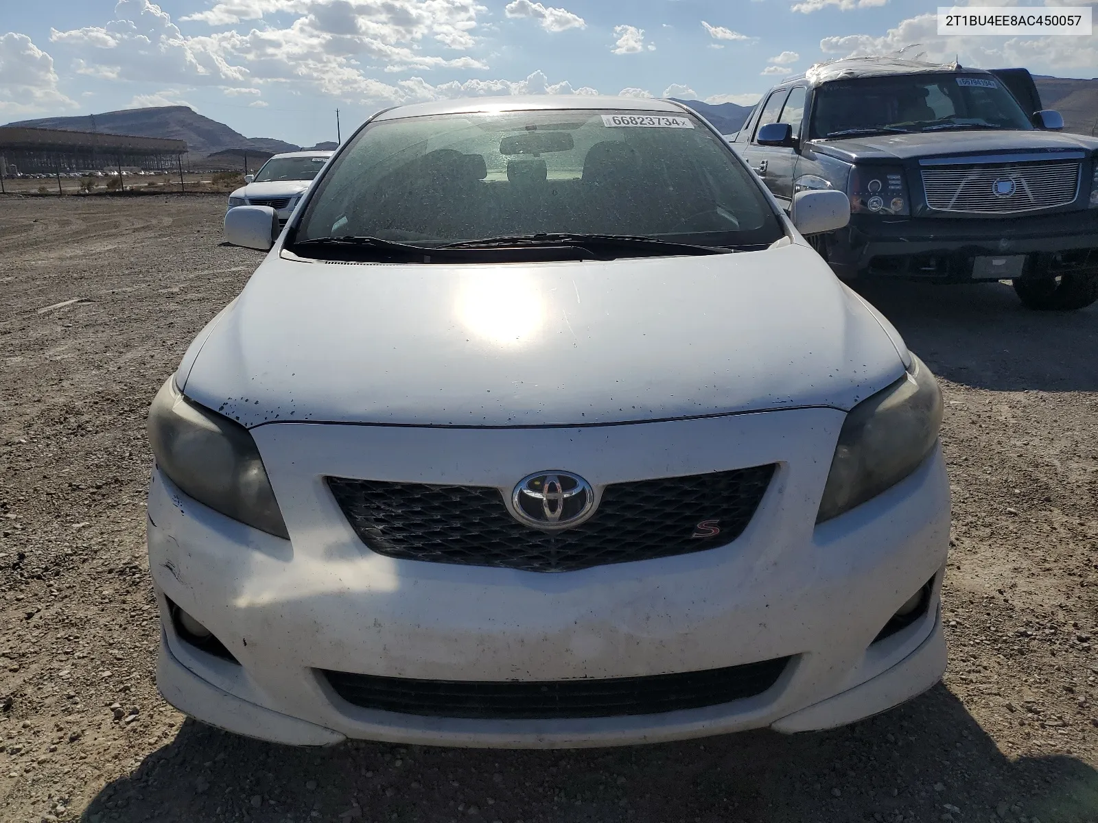 2010 Toyota Corolla Base VIN: 2T1BU4EE8AC450057 Lot: 66823734