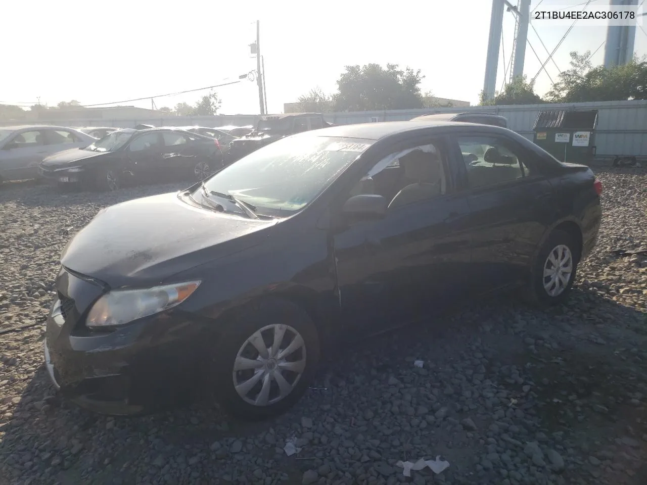 2010 Toyota Corolla Base VIN: 2T1BU4EE2AC306178 Lot: 66853184