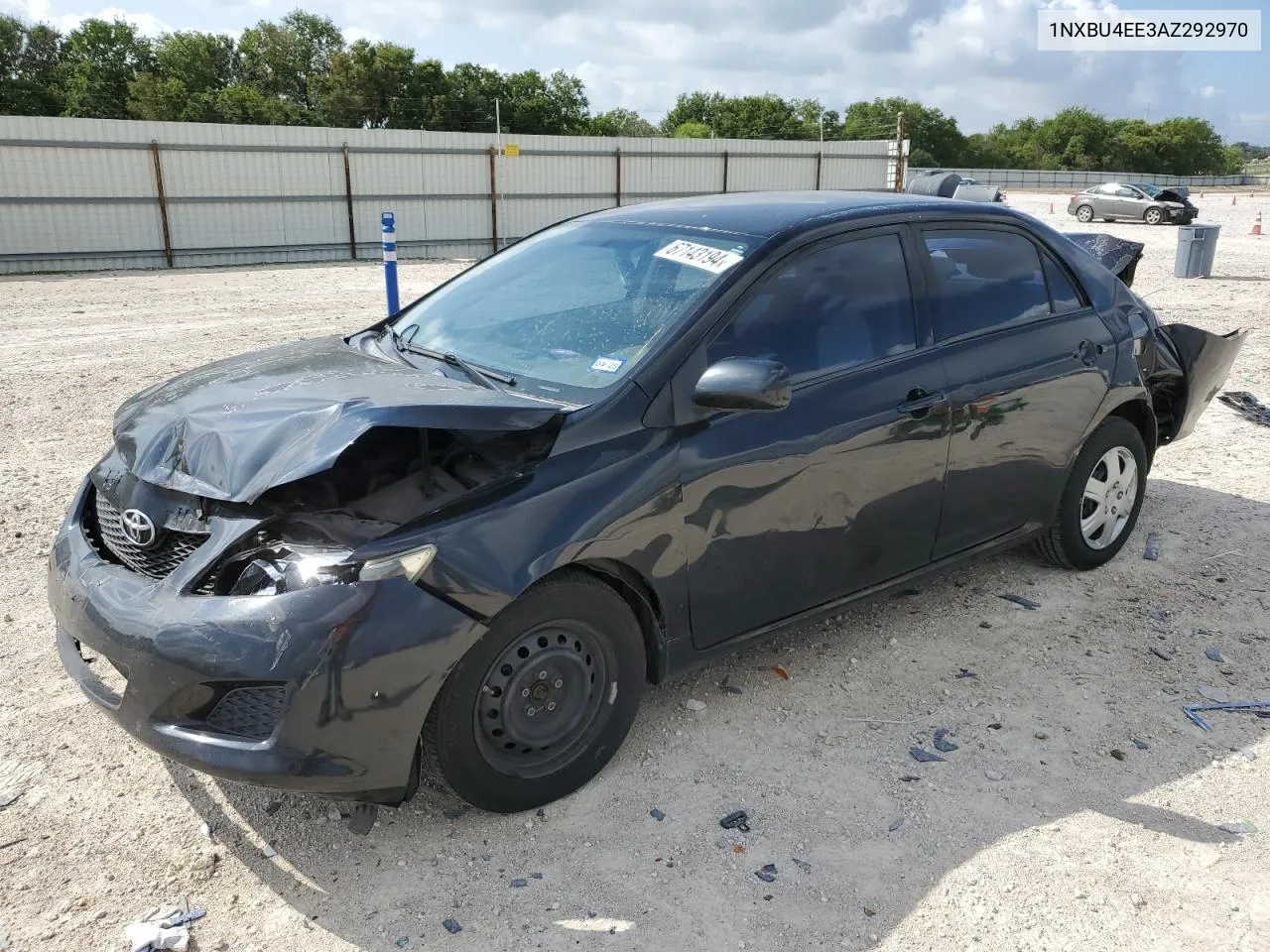 2010 Toyota Corolla Base VIN: 1NXBU4EE3AZ292970 Lot: 67143194