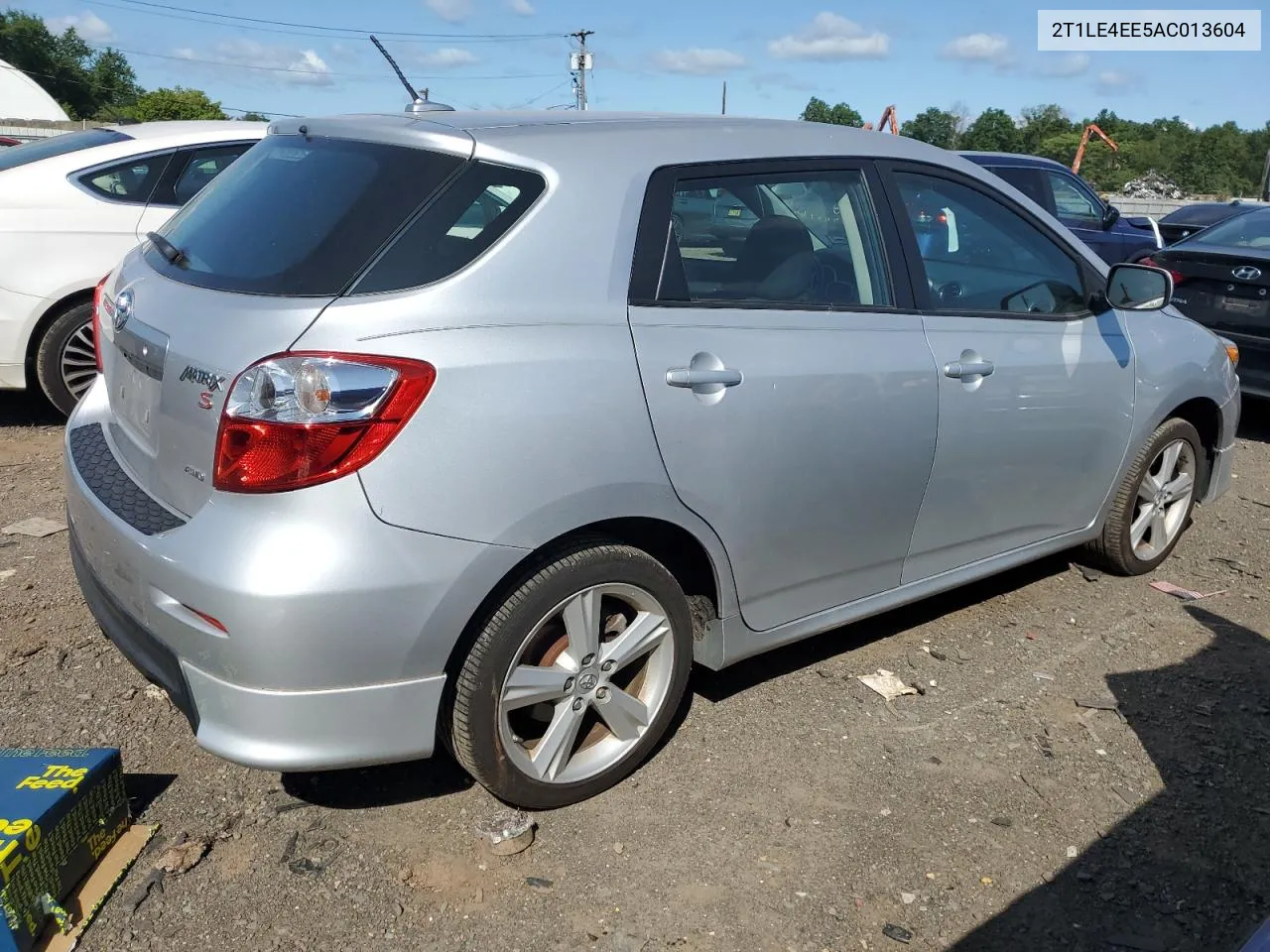 2010 Toyota Corolla Matrix S VIN: 2T1LE4EE5AC013604 Lot: 67199994