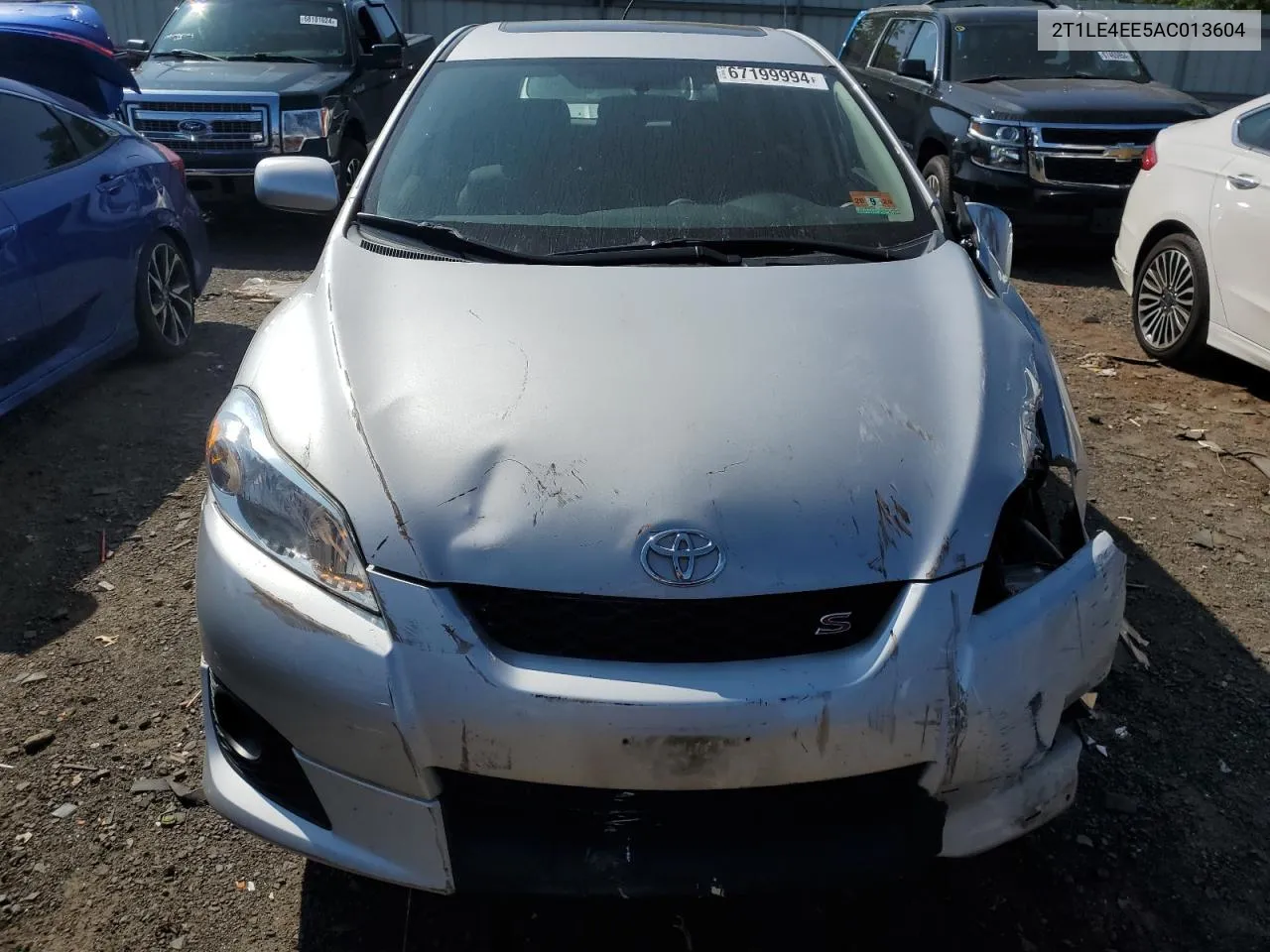 2010 Toyota Corolla Matrix S VIN: 2T1LE4EE5AC013604 Lot: 67199994