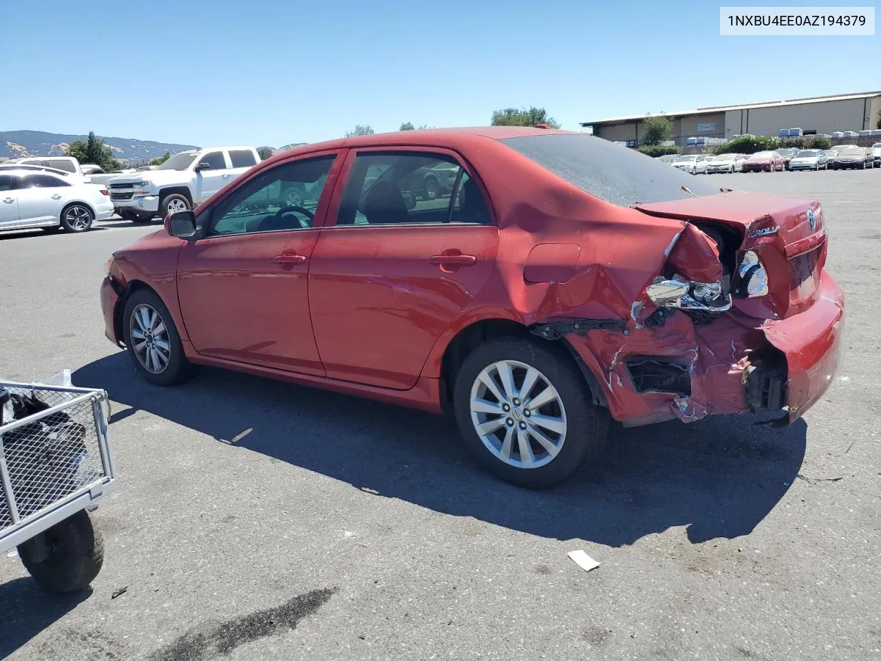 2010 Toyota Corolla Base VIN: 1NXBU4EE0AZ194379 Lot: 67215864