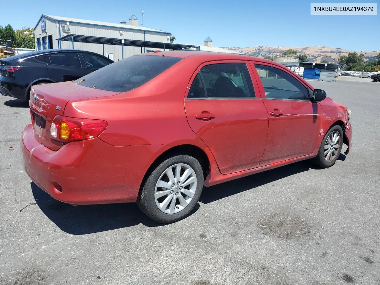 2010 Toyota Corolla Base VIN: 1NXBU4EE0AZ194379 Lot: 67215864