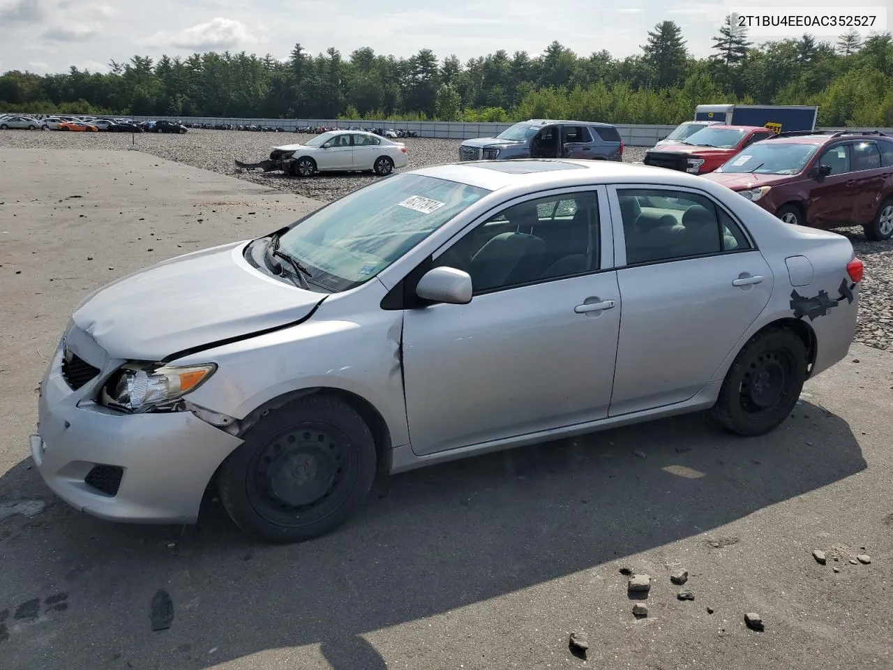 2010 Toyota Corolla Base VIN: 2T1BU4EE0AC352527 Lot: 67217974