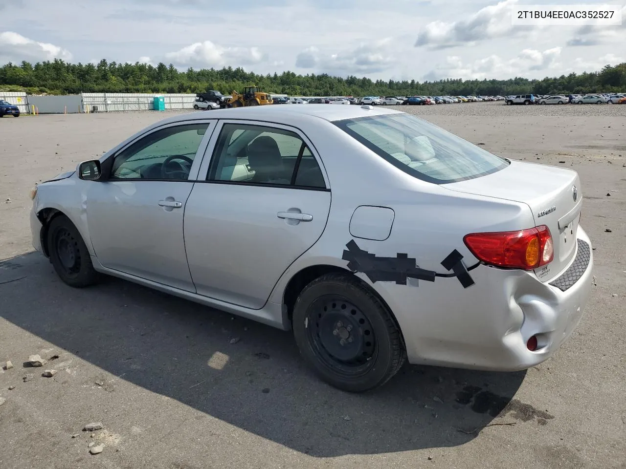 2010 Toyota Corolla Base VIN: 2T1BU4EE0AC352527 Lot: 67217974