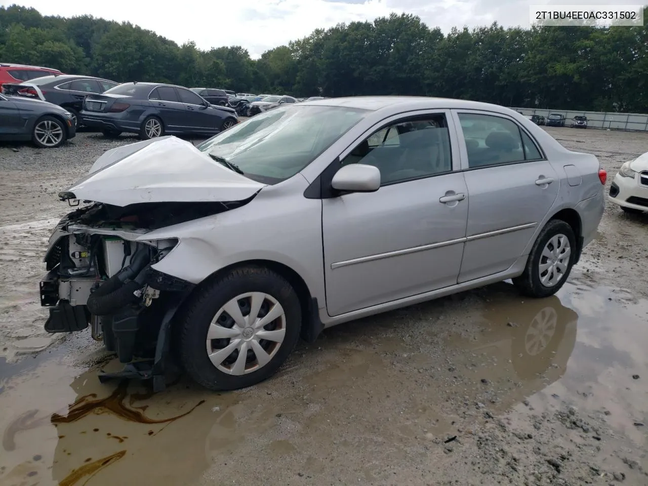 2010 Toyota Corolla Base VIN: 2T1BU4EE0AC331502 Lot: 67281574