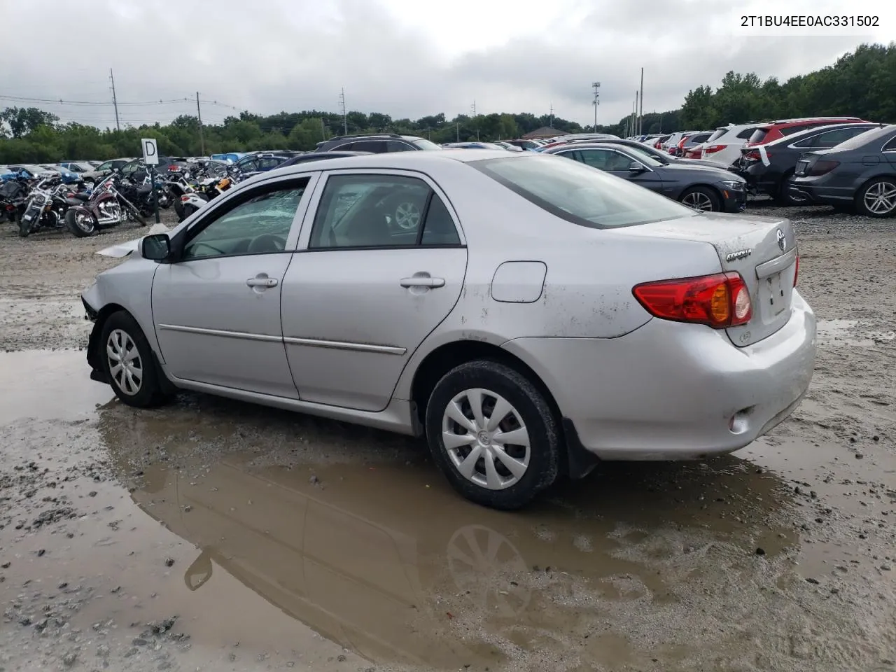 2010 Toyota Corolla Base VIN: 2T1BU4EE0AC331502 Lot: 67281574