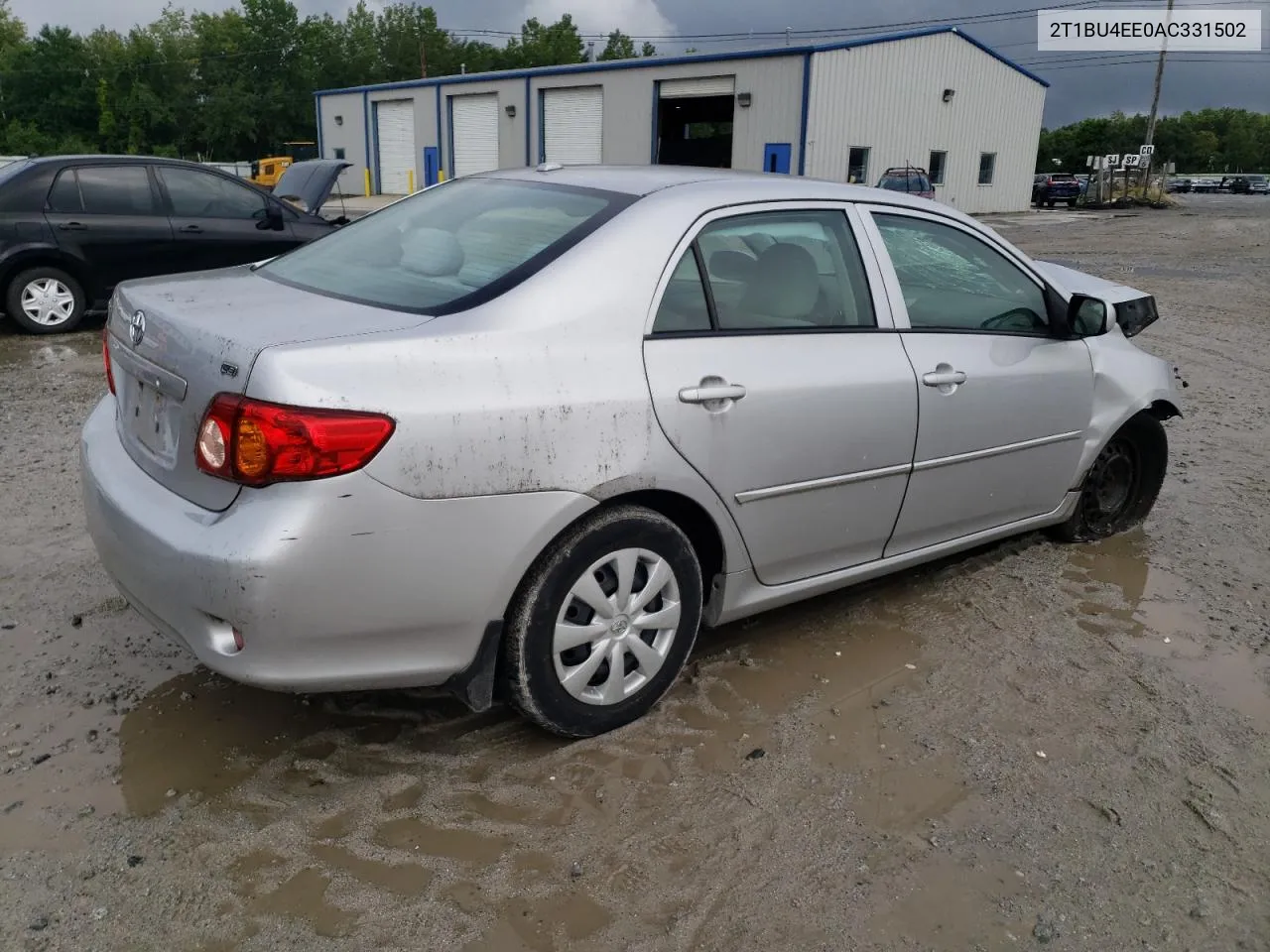 2010 Toyota Corolla Base VIN: 2T1BU4EE0AC331502 Lot: 67281574