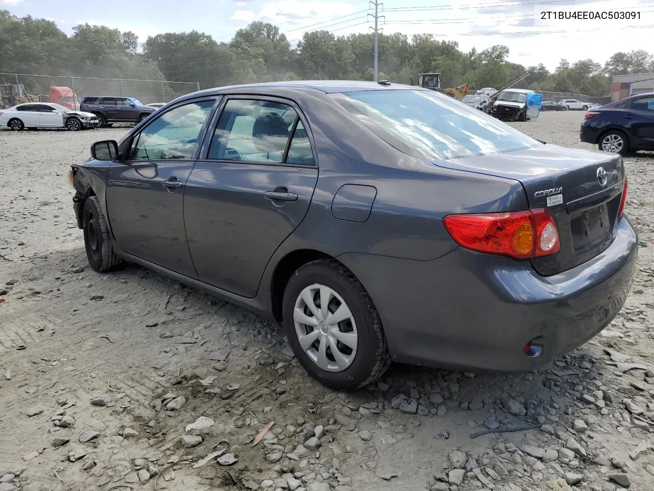 2010 Toyota Corolla Base VIN: 2T1BU4EE0AC503091 Lot: 67549434