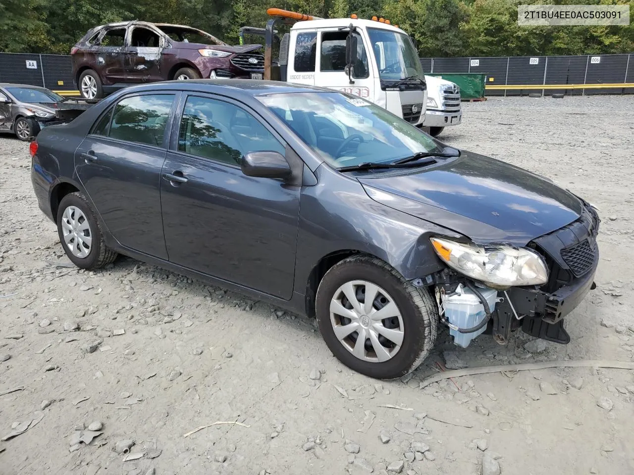 2010 Toyota Corolla Base VIN: 2T1BU4EE0AC503091 Lot: 67549434