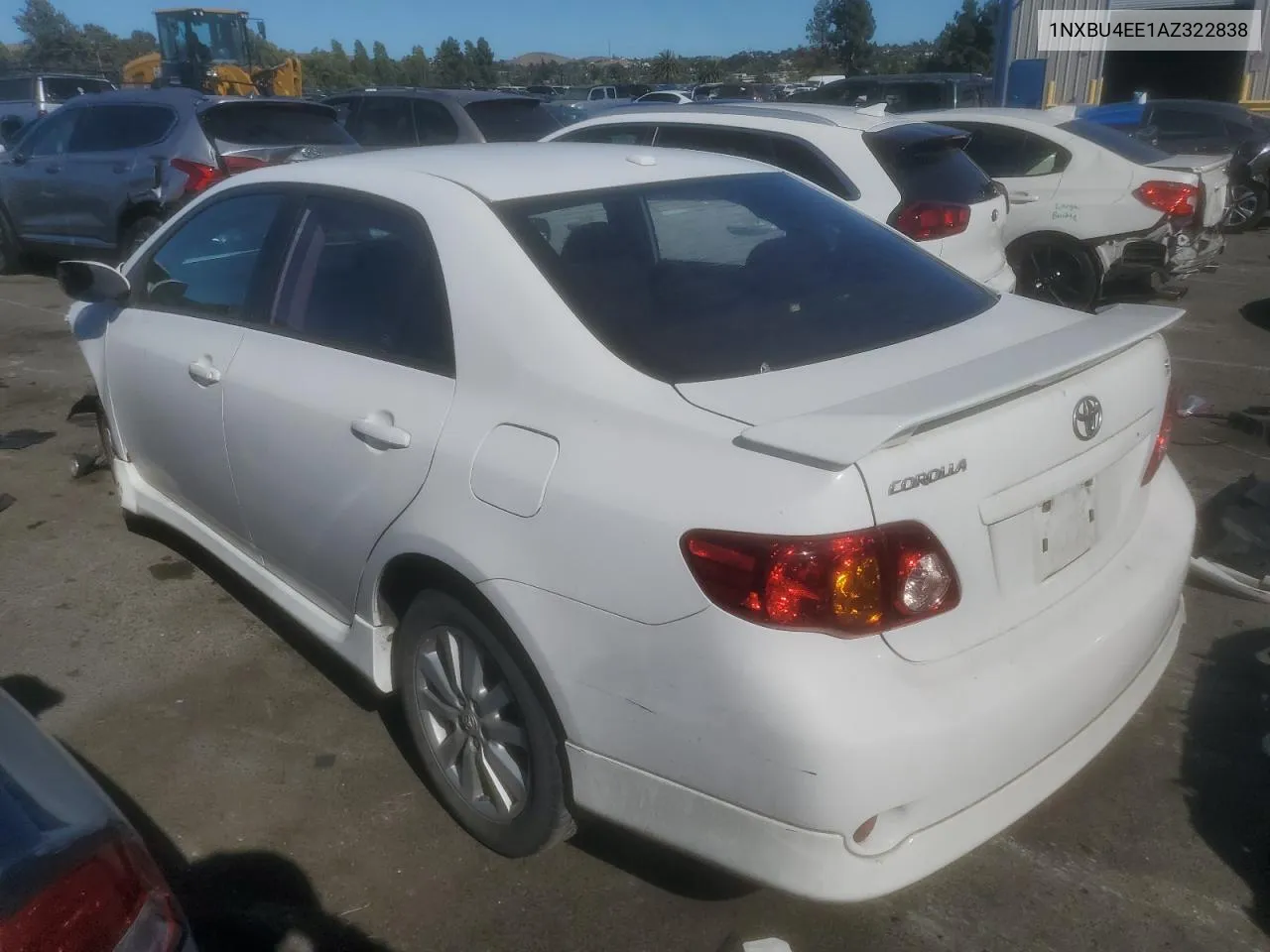 2010 Toyota Corolla Base VIN: 1NXBU4EE1AZ322838 Lot: 67588984