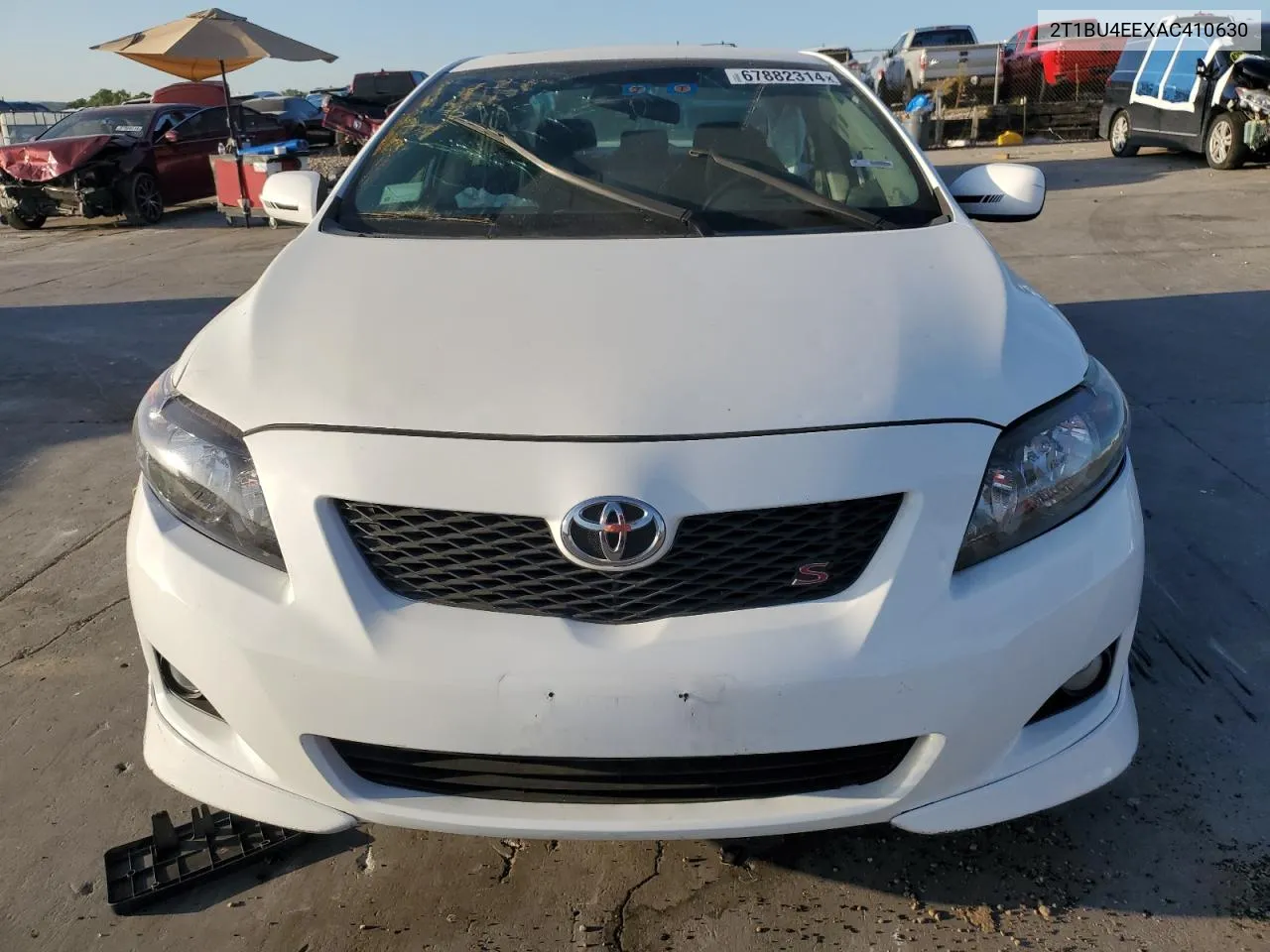 2010 Toyota Corolla Base VIN: 2T1BU4EEXAC410630 Lot: 67882314