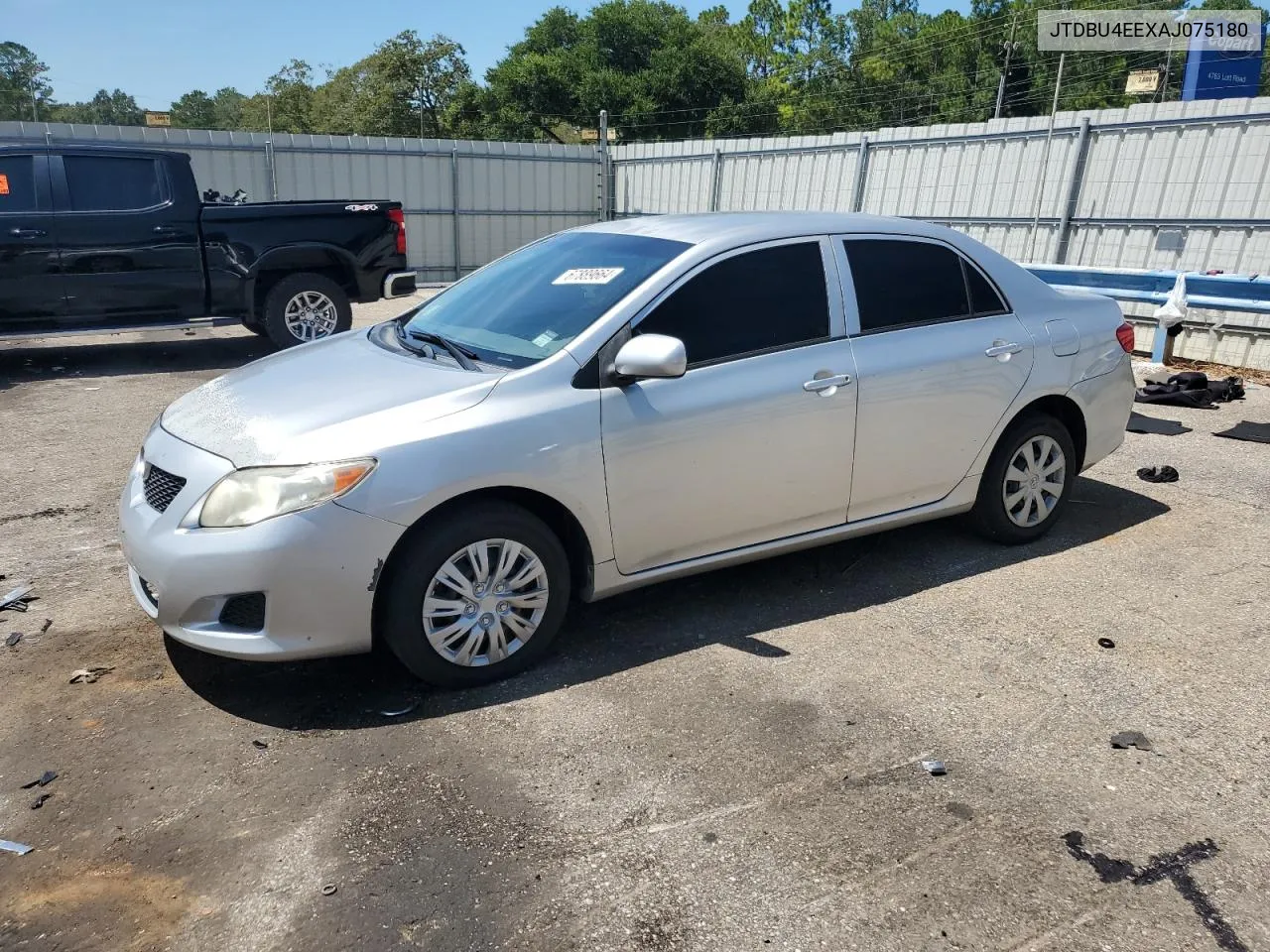 2010 Toyota Corolla Base VIN: JTDBU4EEXAJ075180 Lot: 67889664