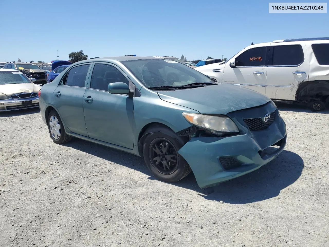 2010 Toyota Corolla Base VIN: 1NXBU4EE1AZ210248 Lot: 67981734