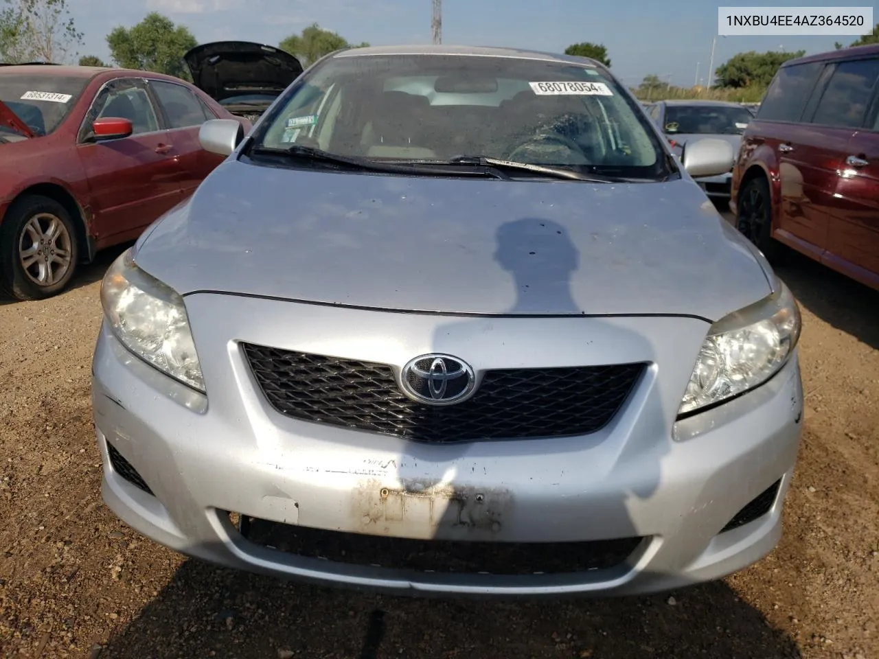 2010 Toyota Corolla Base VIN: 1NXBU4EE4AZ364520 Lot: 68078054