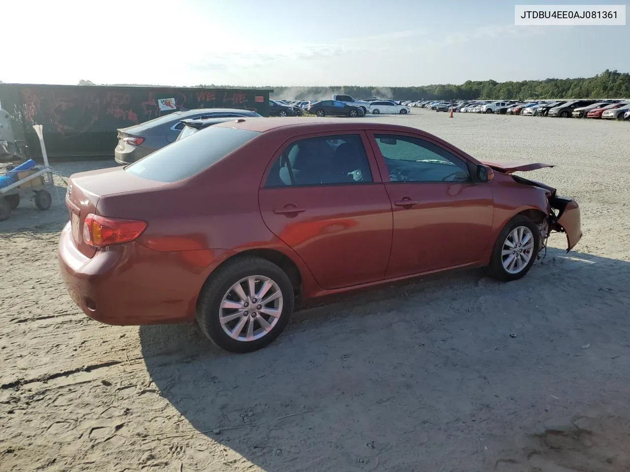 2010 Toyota Corolla Base VIN: JTDBU4EE0AJ081361 Lot: 68109724