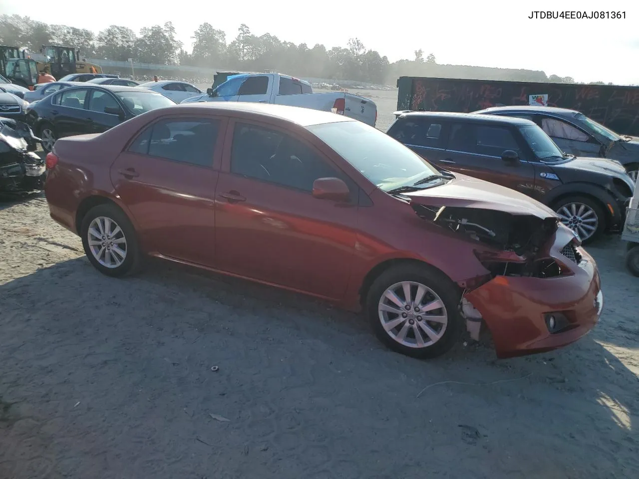 2010 Toyota Corolla Base VIN: JTDBU4EE0AJ081361 Lot: 68109724