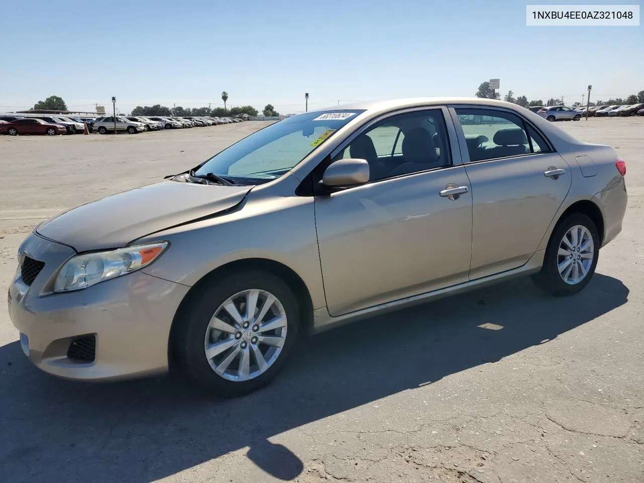 2010 Toyota Corolla Base VIN: 1NXBU4EE0AZ321048 Lot: 68310634