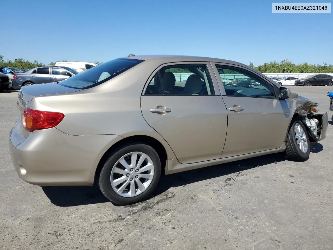 2010 Toyota Corolla Base VIN: 1NXBU4EE0AZ321048 Lot: 68310634