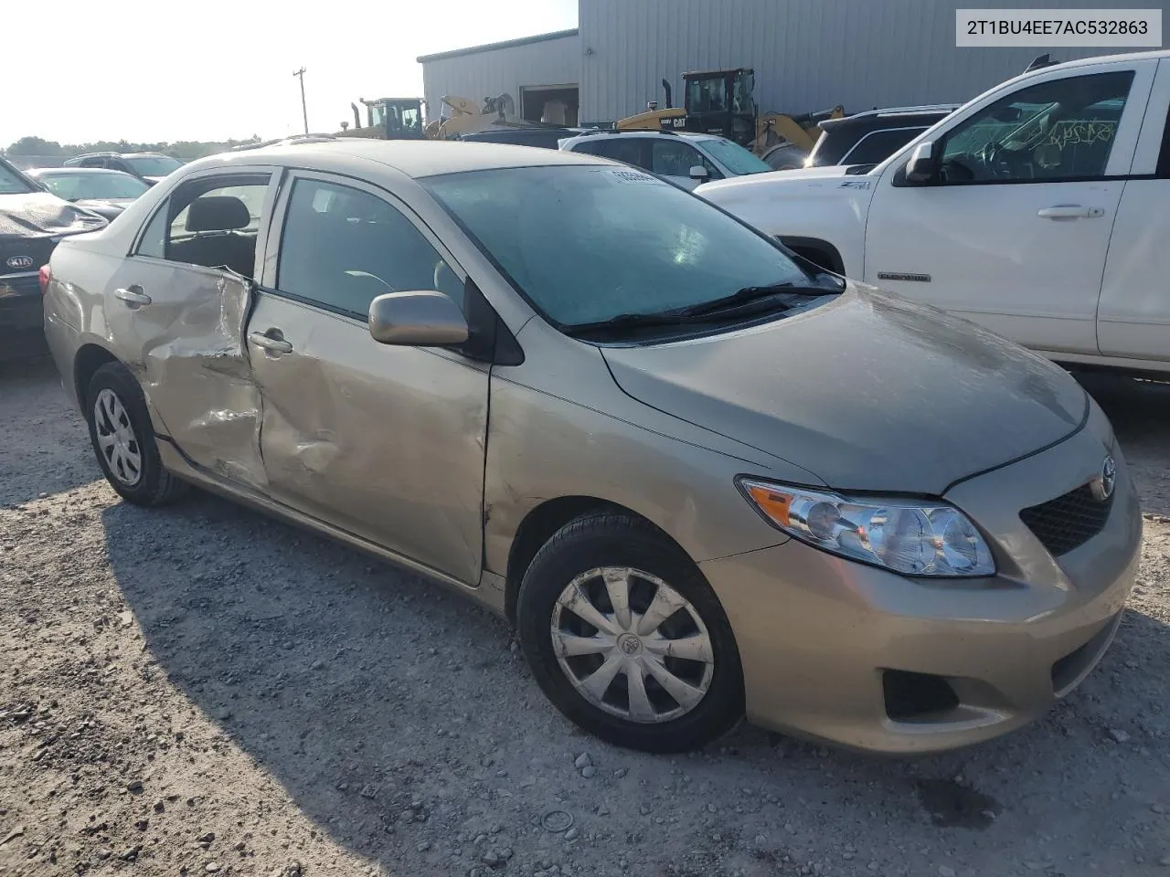 2010 Toyota Corolla Base VIN: 2T1BU4EE7AC532863 Lot: 68359044