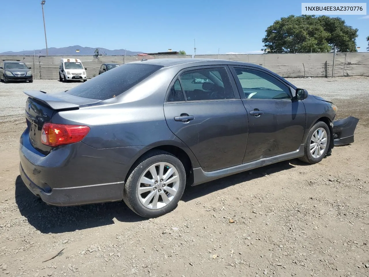 2010 Toyota Corolla Base VIN: 1NXBU4EE3AZ370776 Lot: 68360774