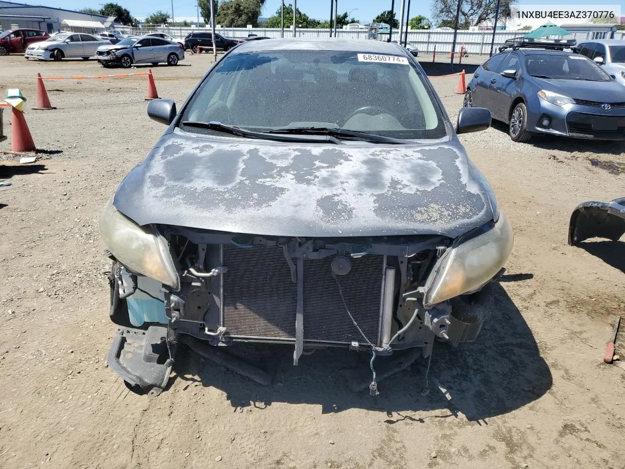 2010 Toyota Corolla Base VIN: 1NXBU4EE3AZ370776 Lot: 68360774