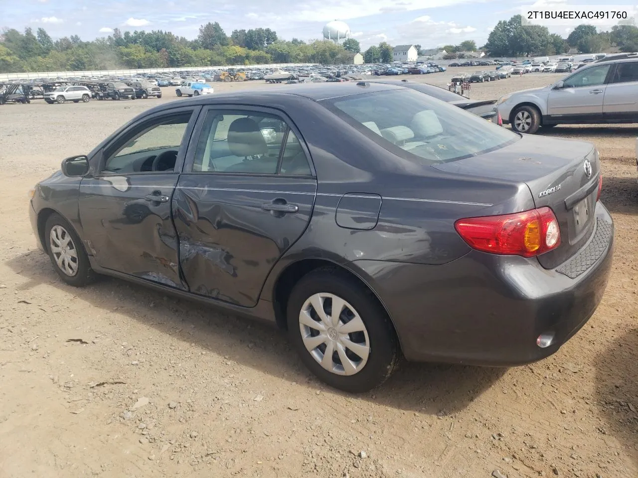 2010 Toyota Corolla Base VIN: 2T1BU4EEXAC491760 Lot: 68505514