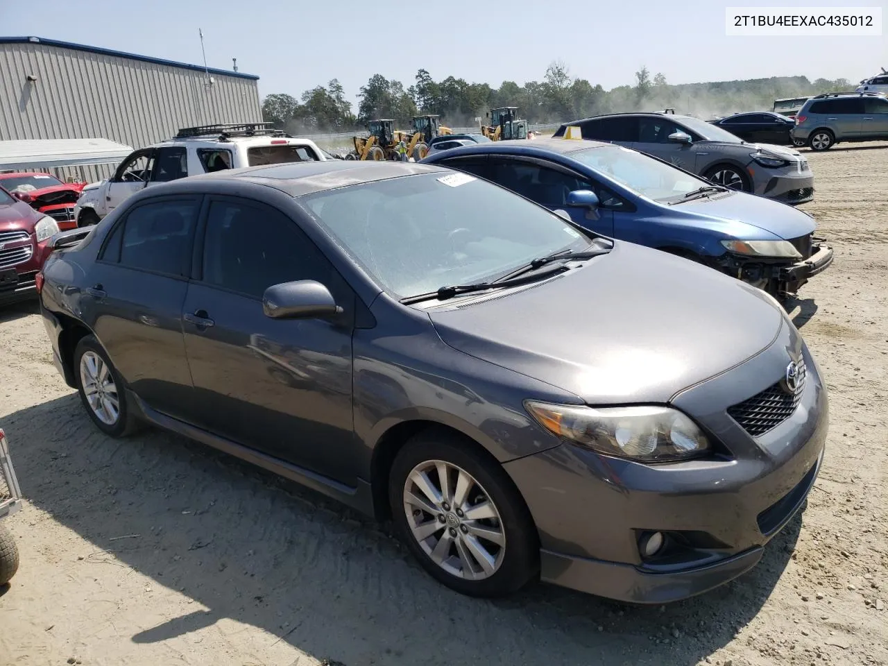 2010 Toyota Corolla Base VIN: 2T1BU4EEXAC435012 Lot: 68561824