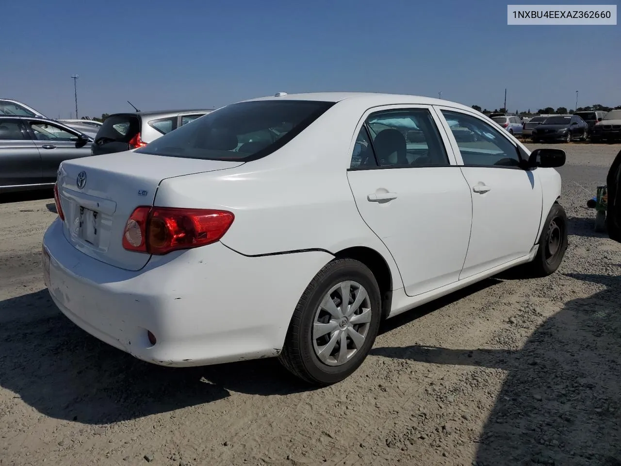 2010 Toyota Corolla Base VIN: 1NXBU4EEXAZ362660 Lot: 68585984