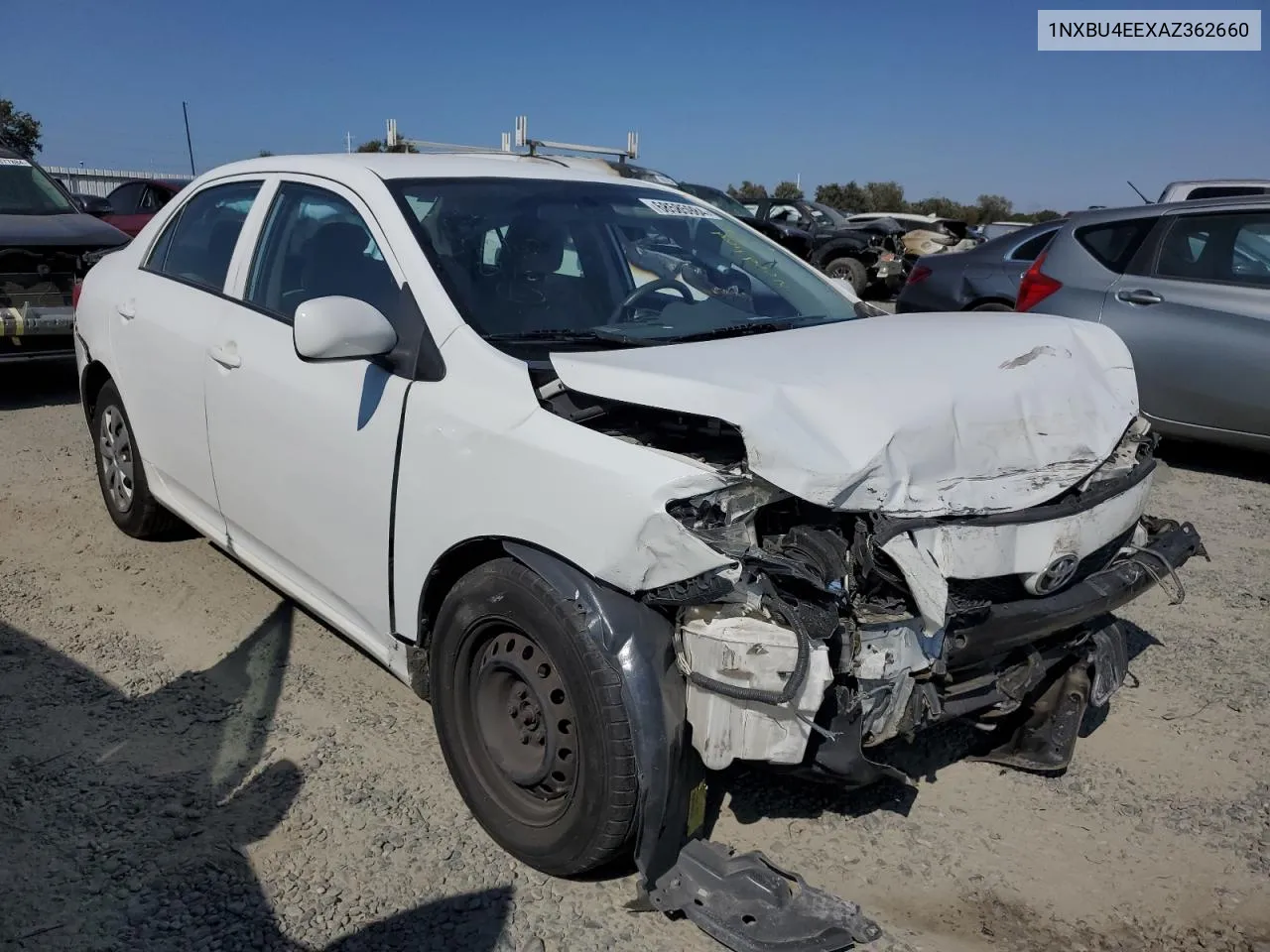 2010 Toyota Corolla Base VIN: 1NXBU4EEXAZ362660 Lot: 68585984