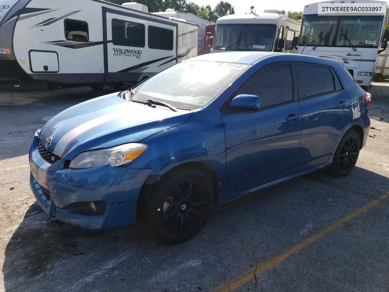 2010 Toyota Corolla Matrix S VIN: 2T1KE4EE9AC033897 Lot: 68658544