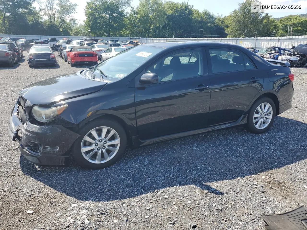 2010 Toyota Corolla Base VIN: 2T1BU4EE6AC465656 Lot: 68664424