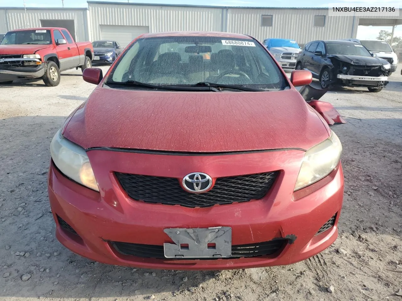 2010 Toyota Corolla Base VIN: 1NXBU4EE3AZ217136 Lot: 68680874