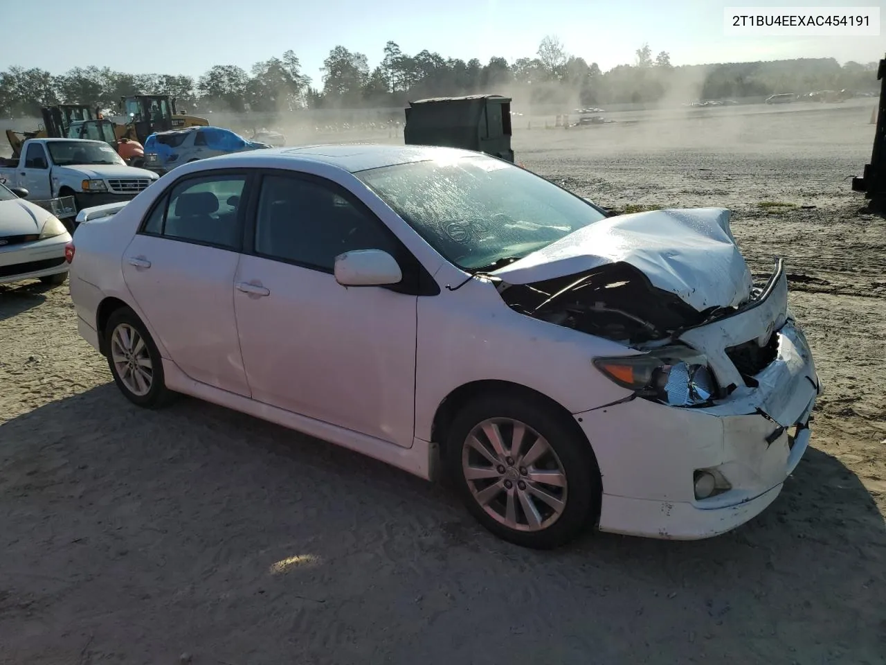 2010 Toyota Corolla Base VIN: 2T1BU4EEXAC454191 Lot: 68794624