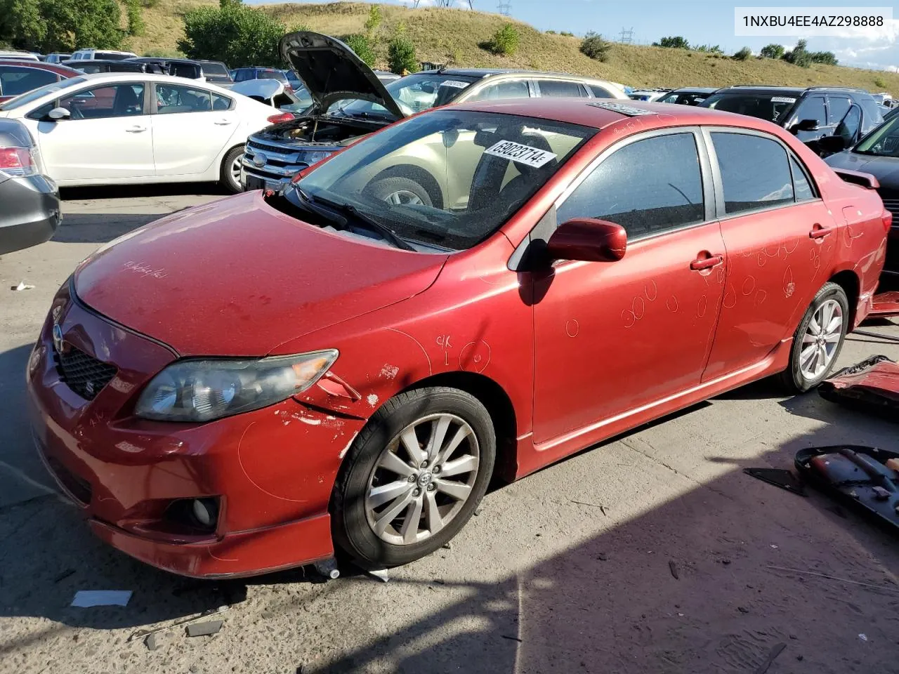 1NXBU4EE4AZ298888 2010 Toyota Corolla Base