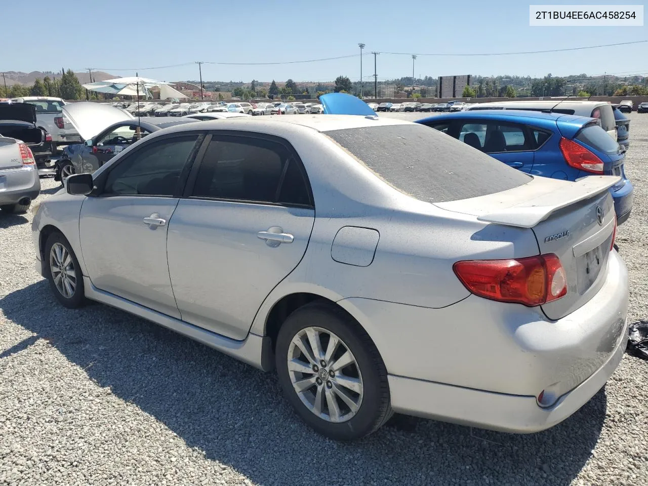 2010 Toyota Corolla Base VIN: 2T1BU4EE6AC458254 Lot: 69139594