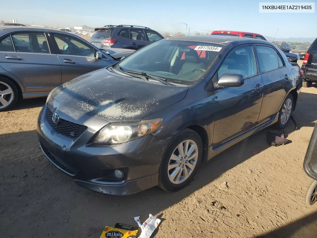 2010 Toyota Corolla Base VIN: 1NXBU4EE1AZ219435 Lot: 69175554