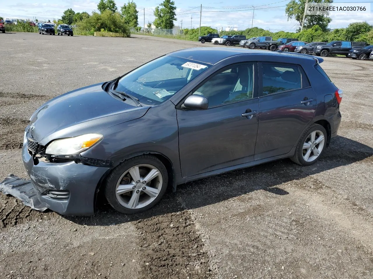 2T1KE4EE1AC030766 2010 Toyota Corolla Matrix S