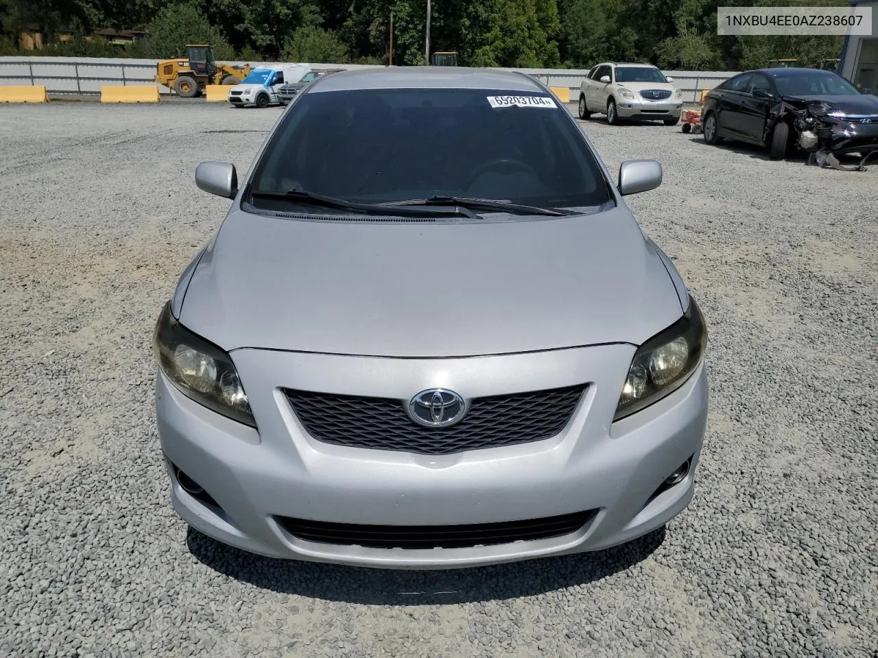 2010 Toyota Corolla Base VIN: 1NXBU4EE0AZ238607 Lot: 69203704