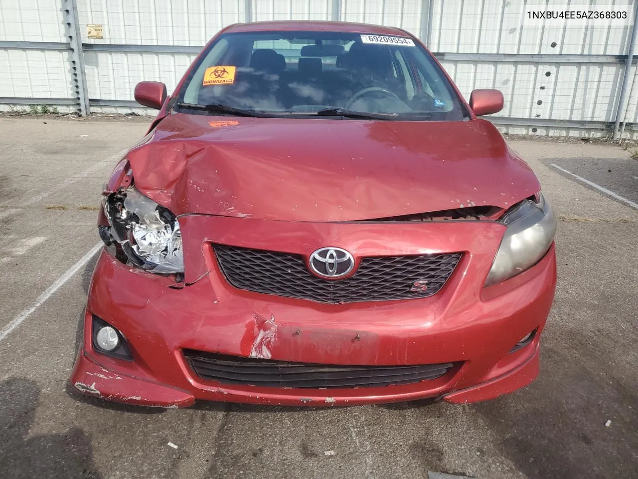 1NXBU4EE5AZ368303 2010 Toyota Corolla Base