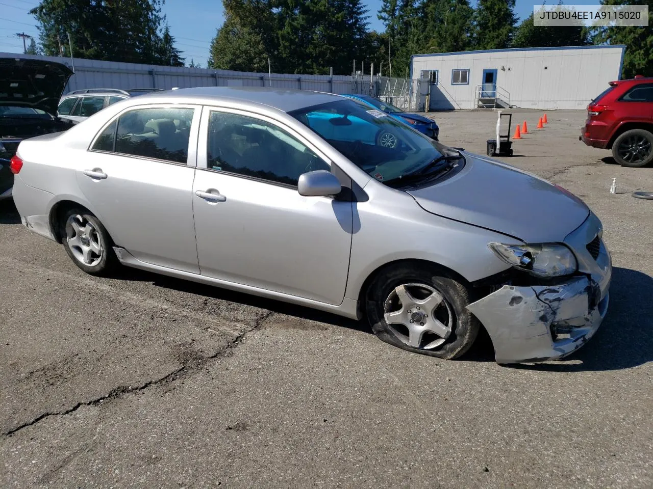 2010 Toyota Corolla Base VIN: JTDBU4EE1A9115020 Lot: 69222364