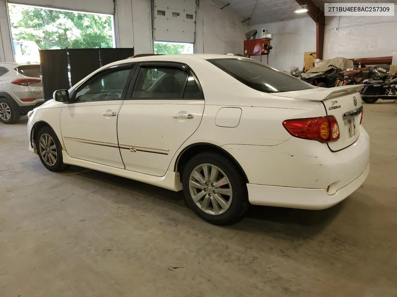 2010 Toyota Corolla Base VIN: 2T1BU4EE8AC257309 Lot: 69250324