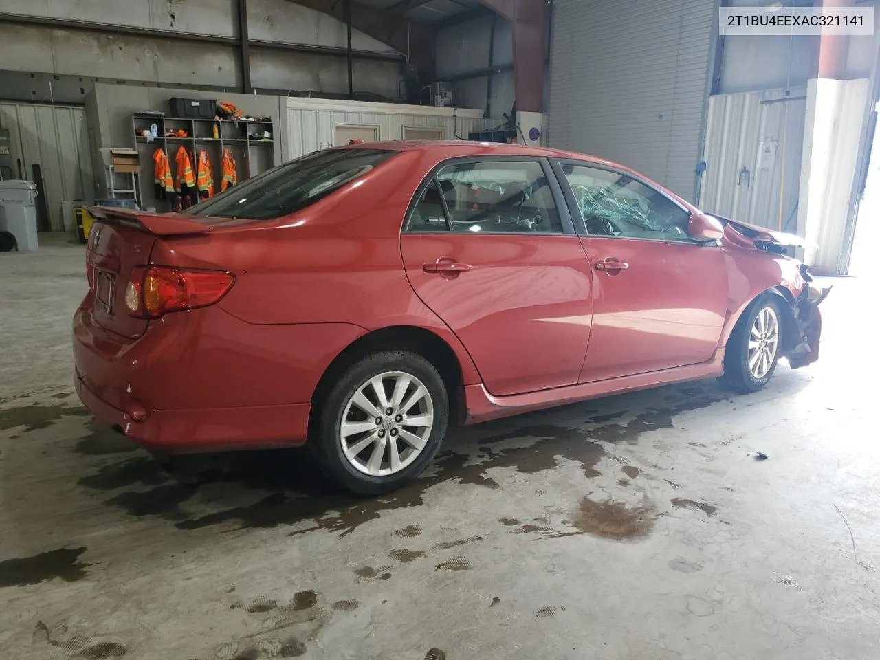 2010 Toyota Corolla Base VIN: 2T1BU4EEXAC321141 Lot: 69275314