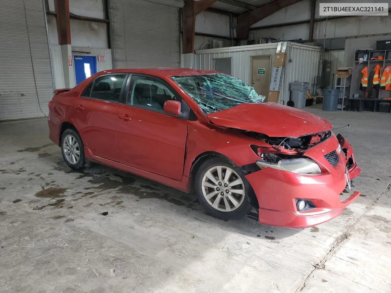 2010 Toyota Corolla Base VIN: 2T1BU4EEXAC321141 Lot: 69275314