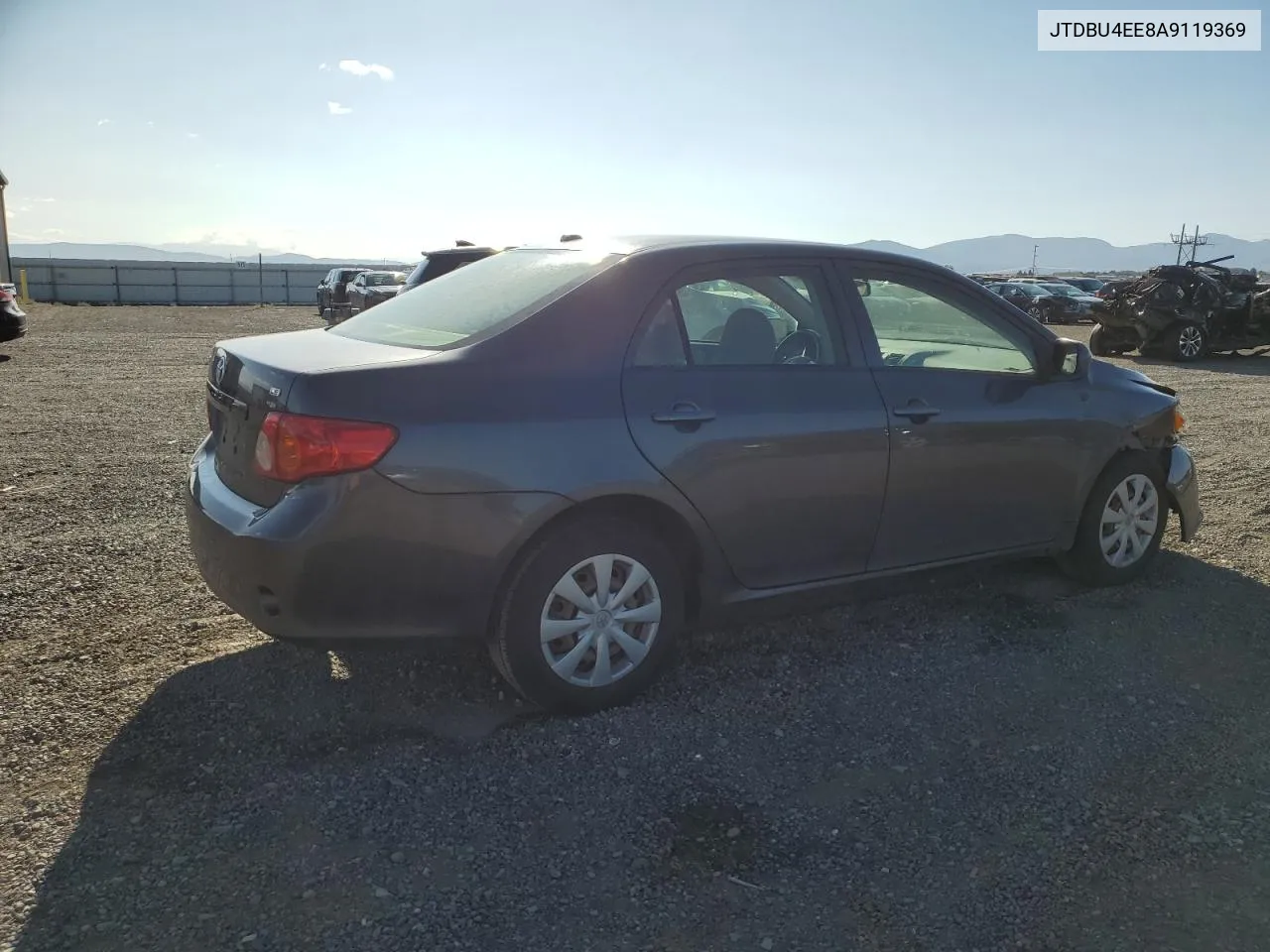 2010 Toyota Corolla Base VIN: JTDBU4EE8A9119369 Lot: 69297614