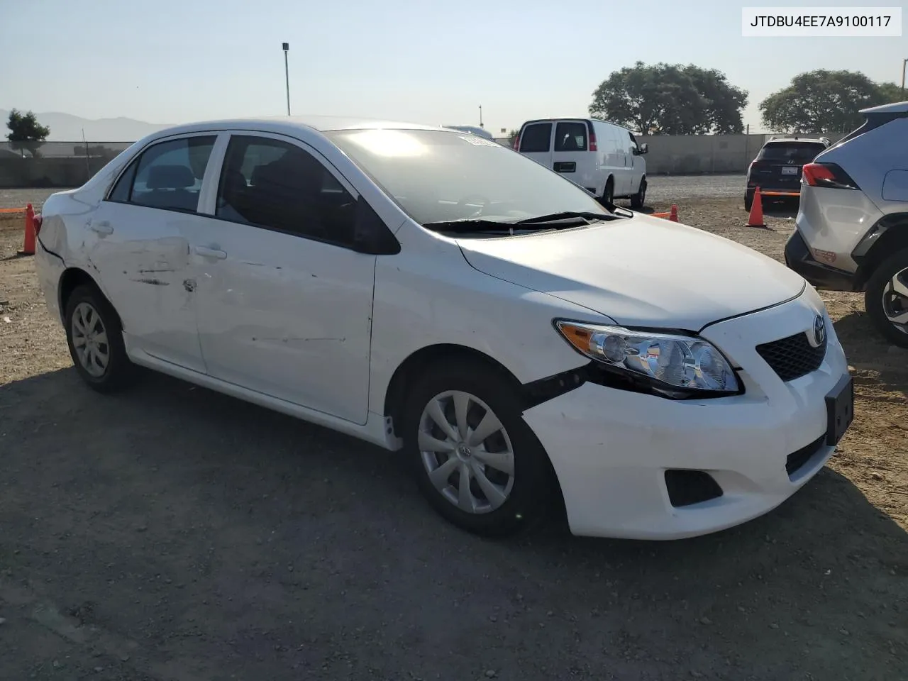 2010 Toyota Corolla Base VIN: JTDBU4EE7A9100117 Lot: 69326214