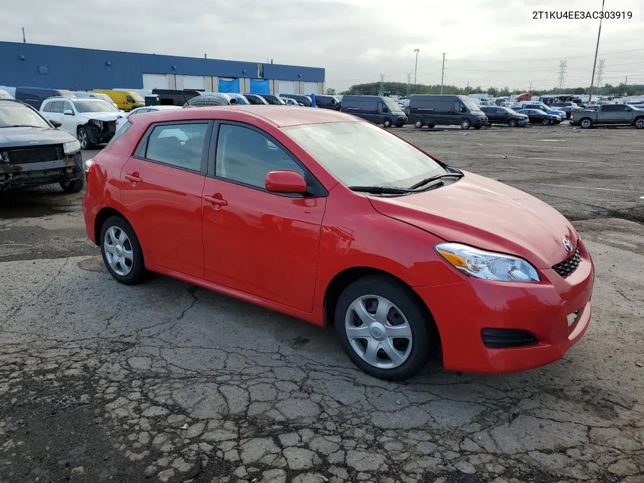 2010 Toyota Corolla Matrix VIN: 2T1KU4EE3AC303919 Lot: 69379954