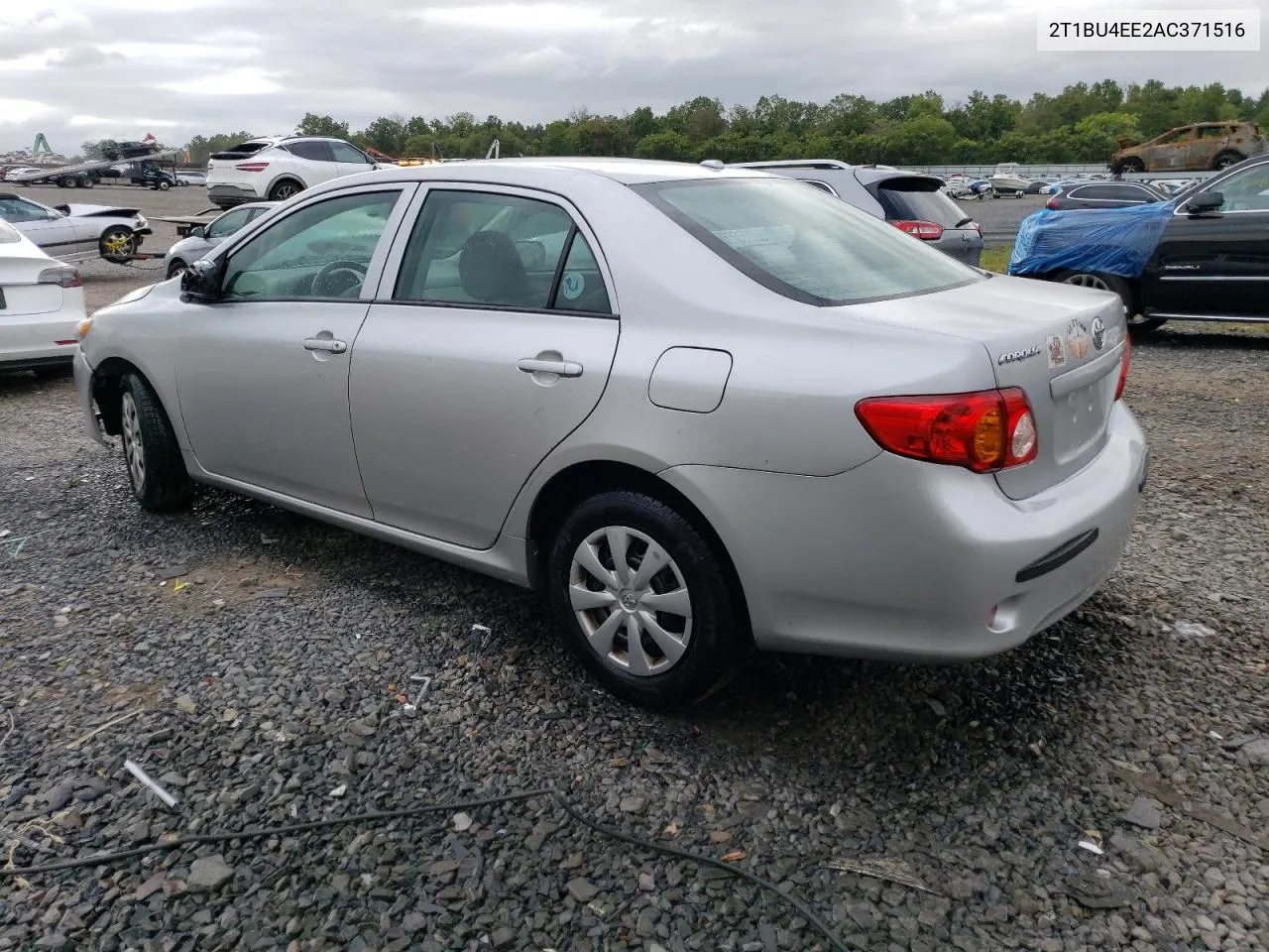 2010 Toyota Corolla Base VIN: 2T1BU4EE2AC371516 Lot: 69442564