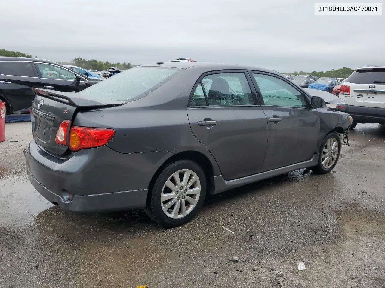 2010 Toyota Corolla Base VIN: 2T1BU4EE3AC470071 Lot: 69444994